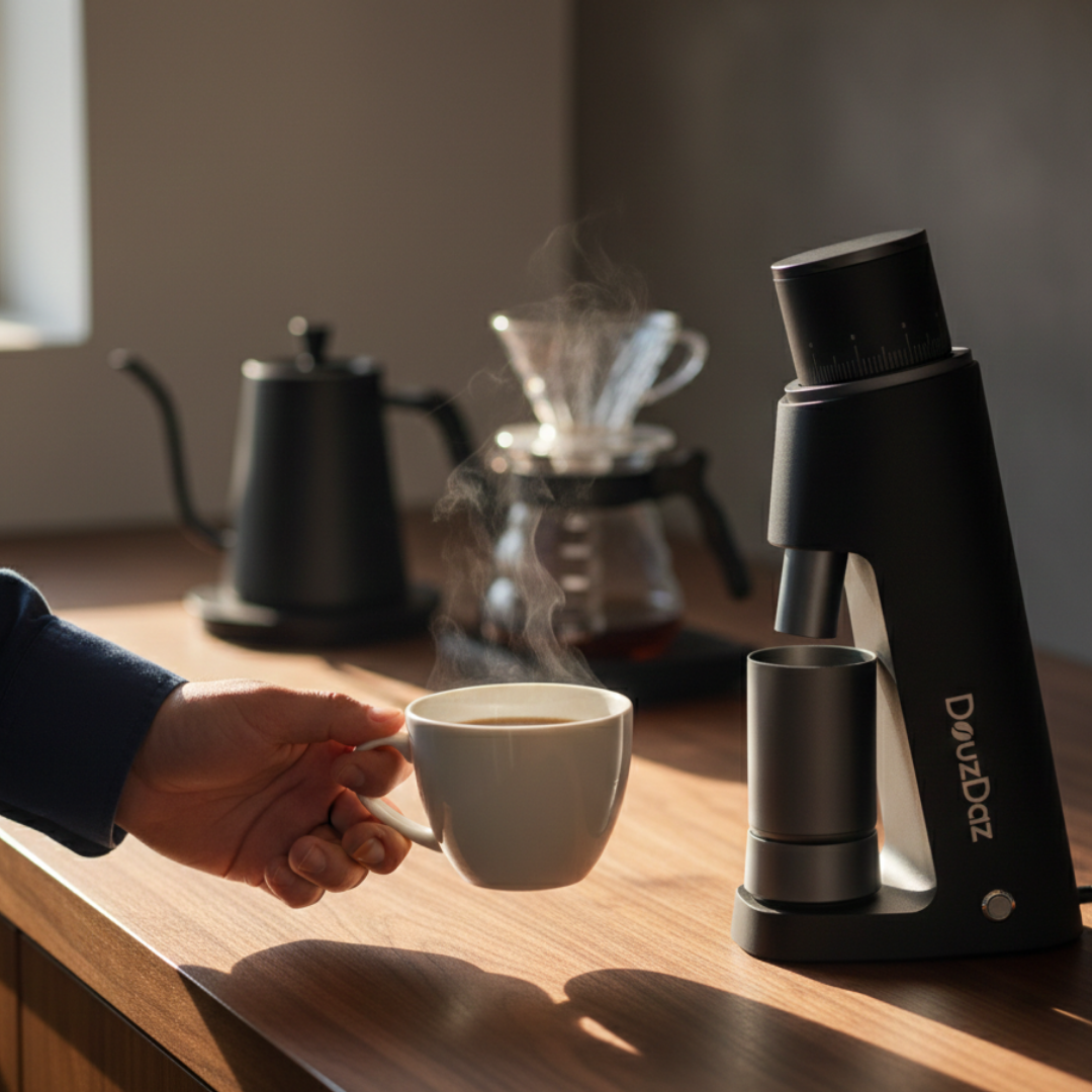 DouzDaz Electric Coffee Grinder D21